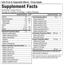 Load image into Gallery viewer, Daily Fruit &amp; Vegetable Blend - Crisp Apple - Packets
