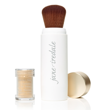 Load image into Gallery viewer, Powder-Me SPF 30 Dry Sunscreen Refillable Brush - TANNED
